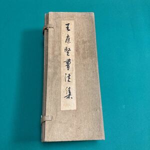 【法帖4冊セット】王庭堅書法集(肉筆）H