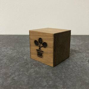 raw life factory kinoco wood cube