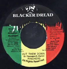 ジャマイカ7" Pinchers Cut Them Down BD97033 Blacker Dread /00080