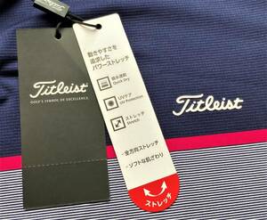 ◆TITLEIST◆タイトリスト◆半袖ポロ2◇②M◆ネイビー系