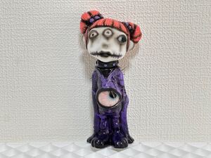 美品 悪玉菌製造工場 MeeeeeYo 墓場のVIOLET JOKER 墓場の画廊 日本製 ソフビ ソフトビニール