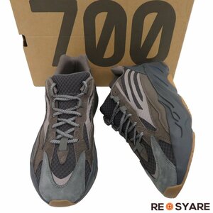 美品 ADIDAS ORIGINALS アディダス EG6860 YEEZY BOOST 700 V2 GEODE イージーブースト 700 V2 ジオード スニーカー 箱付き 46532