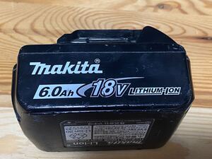 マキタ BL1860B 中古品　 バッテリー makita DC18V 18V リチウムイオンバッテリー　1860