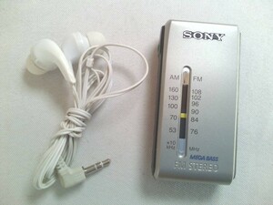 SONY ソニー　SRF-S86　AM／FM ポケットラジオ ★動作品