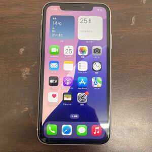 iPhone11 128GB ホワイト 中古 SIMロック解除済