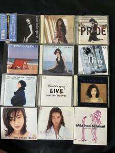 大量12枚セット★今井美樹 /flow into space/retour/PRIDE/A PLACE IN THE SUN/ジュビア/Love of my life/ビーウィズ/モカ/エルフィン/他★