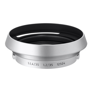 LIGHT LENS LAB レンズフード L-12504-B UVフィルター付き シルバー メタルフード メタルレンズフード E39 ドレスアップ