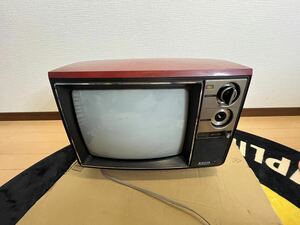 昭和レトロ ブラウン管テレビ　サンヨーカラーテレビジョン　C-14A3 アンティーク カラーテレビ 電化製品