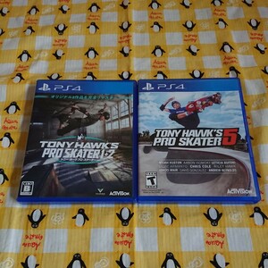 PS4 トニー・ホークプロ・スケーター 1＋2 Tony Hawk Pro Skater 5 北米 送料無料