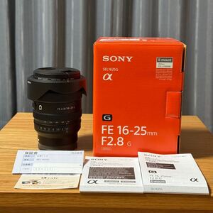 Sony 16-25mm F2.8 SEL1625G