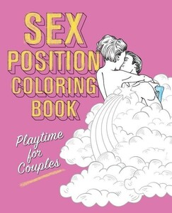 ★新品★送料無料★セックス 体位 カラーリング ブック★Sex Position Coloring Book★100パターン掲載