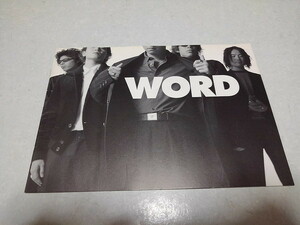 ●　ゴスペラーズ　【　PHOTO WORD　2001ツアー　冊子 パンフ　】　The GOSPELLERS　※管理番号 pa2800