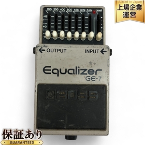 BOSS Equalizer GE-7 イコライザー エフェクター 音響機器 オーディオ ボス 中古 C9587280