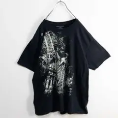 大人気プリントTシャツ　ビッグプリントデザイン　フロント・全面プリント