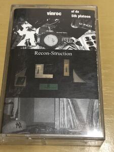 CD付 MIXTAPE DJ VINROC OF DA 5TH PLATOON RECON STRUCTION★MURO KIYO KOCO