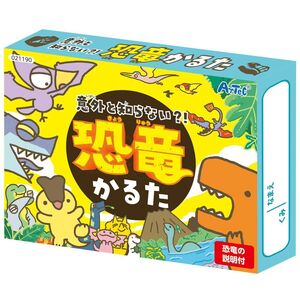 （まとめ買い）アーテック 意外と知らない？ 恐竜かるた 21190 〔×5セット〕 [おもちゃ・知育玩具]