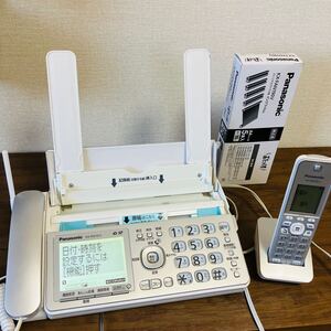 Panasonic ファクス 電話機 KX-PZ310 子機付き＋インクリボン4本おまけ パナソニック おたっくす PNLC1058 FAX