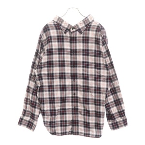 BALENCIAGA バレンシアガ Check Shirt 長袖チェックシャツ マルチ レディース 527817 TBM06