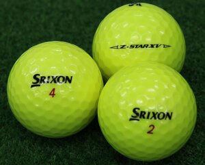 ABランク スリクソン SRIXON Z-STAR XV プレミアムパッションイエロー 2023年モデル 50個 球手箱 ロストボール