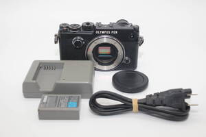 良品 Olympus PEN-F ブラック バッテリーチャージャーセット！