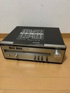 ONKYO FM AM スレテオチューナー T-466nII T-466n 通電確認のみのジャンク品 ジャンク