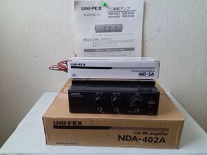 UNI-PEX　40W車載拡声器A　マイク　1本（未使用） 