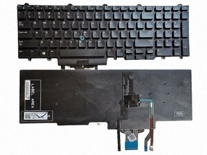 キーボード 英語 バックライト付 Dell E5550 E5570 E5580