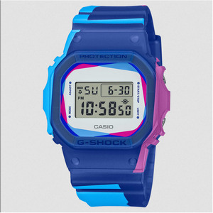 カシオ G-SHOCK DWE-5600 Over Printデザイン 国内正規品 #DWE-5600PR-2JR CASIO 新品 未使用