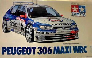 タミヤ 1/10 プジョー 306 マキシ WRC ボディパーツセット 新品未使用品 1円スタート