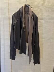 00s archive L.G.B. short drape cardigan ifsixwasnine share spirit kmrii goa japanese label tornado mart rick owens super rare fuga