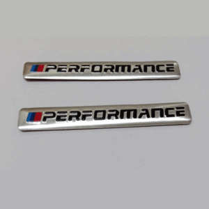 BMW PERFORMANCE ステッカー シルバー　２枚セット 