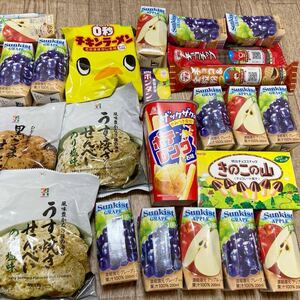 きのこの山 チキンラーメン コンビニ菓子　スナック　チョコレート　ジュース　お菓子 ポテロング　ブルボン　プチ　