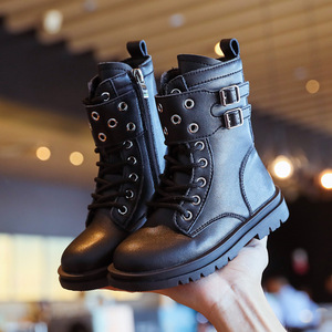 ☆ ブラック ☆ 33(20.5cm) ☆ キッズ ブーツ pkboots1201 キッズ ブーツ 女の子 マーティンブーツ ショートブーツ ショート ショート丈