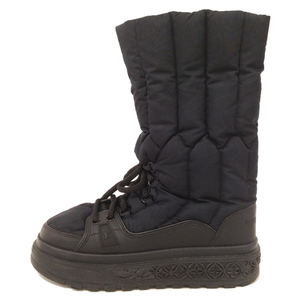 LOUIS VUITTON ルイヴィトン Bota LV Puffer 1A9TSZ LVパファーモノグラムスノーブーツ ブラック