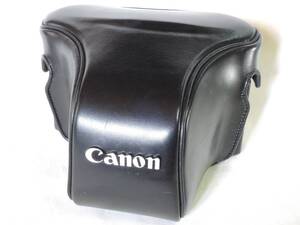 良品－ キヤノン 純正 旧F-1用 革/レザーケース／Canon Leather Case for Canon F-1