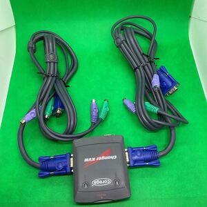 ◎（D139）coregaコレガ KVM切替器PS/2 2台用 Changer KVM （子3）