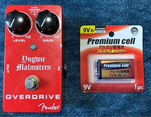 fender Yngwie Malmsteen overdrive pedal エフェクター