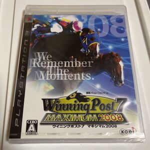 未開封 PS3 ウイニングポスト7 マキシマム2008 ゲーム 本体 プレステ3 プレイステーション3 ゲームソフト PlayStation3 未使用品 新品