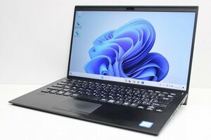 1円スタート ノートパソコン Windows11 VAIO Pro PK VJPK11C12N 14インチ 第8世代 Core i5 SSD256GB メモリ8GB Windows10 カメラ WWAN