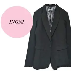 【イング】INGNI♡テーラードジャケット♡オフィス♡フォーマル【Mサイズ】黒