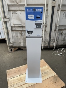 東亜電子工業 VML3E カード販売機 SICURIA 1000円札 鍵なし 台付き 業務用 シキュリア TOA 【現状品】