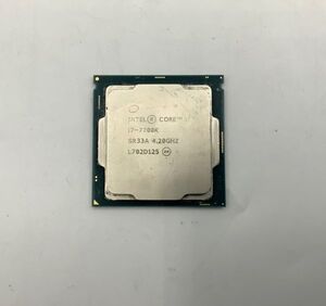 ●中古/cpu/ i7-7700K 第7世代 SR33A 4.20GHz 4コア 8スレッド FCLGA1151 管理番号：20240802-25