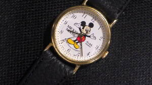 ☆SEIKO セイコー ALBA Mickey Mouse ヴィンテージ【Y131-635A】アナログ レデイース クォーツ腕時計 動作品☆