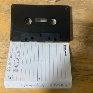 クラムボン　Clammbon 華香るある日 TD済　デモテープ？　カセットテープ　日音　NICHION,INC demo tape くじらむぼん　収録曲