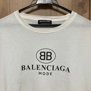 正規品　BALENCIAGA ロゴTシャツ　XSオーバーサイズ GUCCI FENDI PRADA LUISVITTON