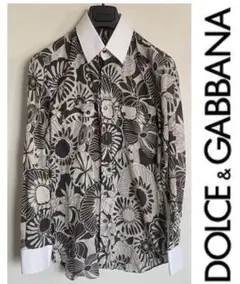 DOLCE&GABBANA ドルチェ&ガッバーナ フローラル柄 シャツITALY