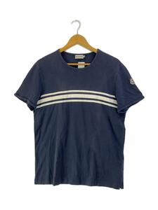 MONCLER◆Tシャツ/XL/コットン/ネイビー/092 80185 00/2009/ボーダー/カットソー//