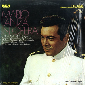 マリオ・ランツァ mario lanza in opera LSC-3101(E)