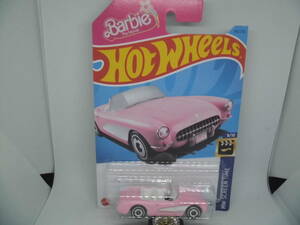 【国内流通版】HOTWHEELS ホットウィール 1956 CORVETTE BARBIE 1956 コルベット バービー