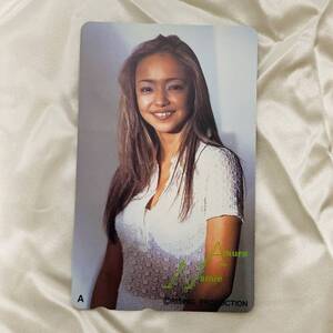 SK　安室奈美恵　未使用　NAMIE AMURO テレカ　テレホンカード　50　A RISING PRODUCTION